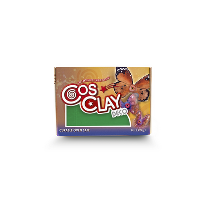 Cosclay DECO Green 227 g &ndash; flexibele gekleurde Cosclay polymeerklei