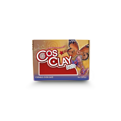 Cosclay DECO Red 227 g &ndash; flexibele gekleurde Cosclay polymeerklei