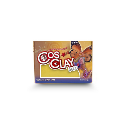 Cosclay DECO Yellow 227 g &ndash; flexibele gekleurde Cosclay polymeerklei