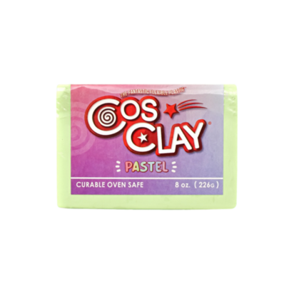 Cosclay DECO PASTEL Green Tea 226 g &ndash; flexibele gekleurde Cosclay polymeerklei