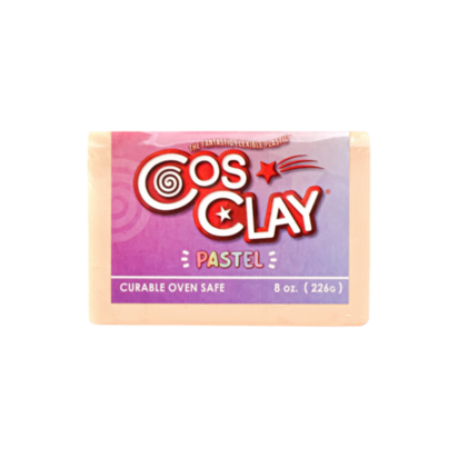 Cosclay DECO PASTEL Orange Blossom 226 g &ndash; flexibele gekleurde Cosclay polymeerklei