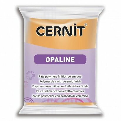 Cernit Opaline Apricot 56 g &ndash; semi-transparante ovenhardende polymeerklei
