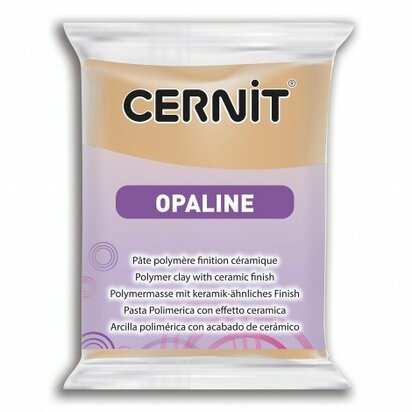 Cernit Opaline Sand Beige 56 g &ndash; semi-transparante ovenhardende polymeerklei