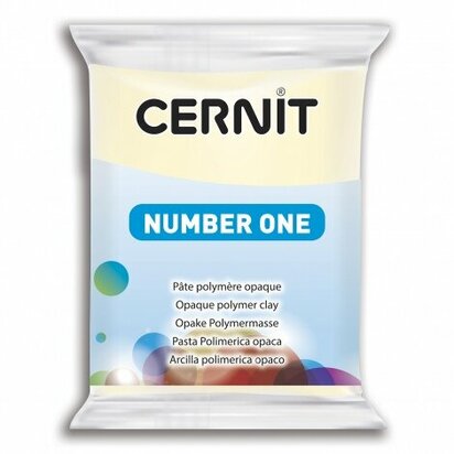 Cernit Number One Champagne 56 g &ndash; dekkende ovenhardende polymeerklei