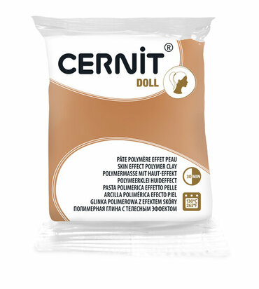 Cernit Doll Beige Pink 56 g &ndash; ovenhardende polymeerklei voor poppen en figuren