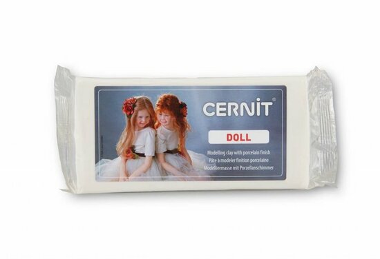 Cernit Doll White 500 g &ndash; ovenhardende polymeerklei voor poppen en figuren