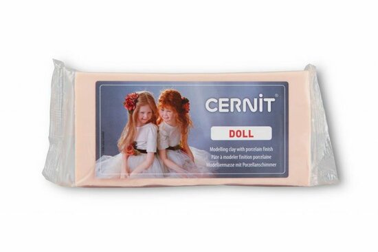 Cernit Doll Flesh 500 g &ndash; ovenhardende polymeerklei voor poppen en figuren