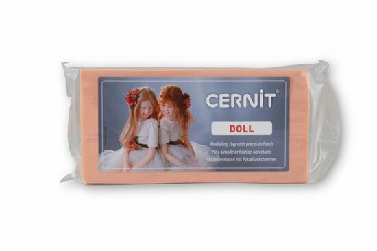 Cernit Doll Sun Tan 500 g &ndash; ovenhardende polymeerklei voor poppen en figuren