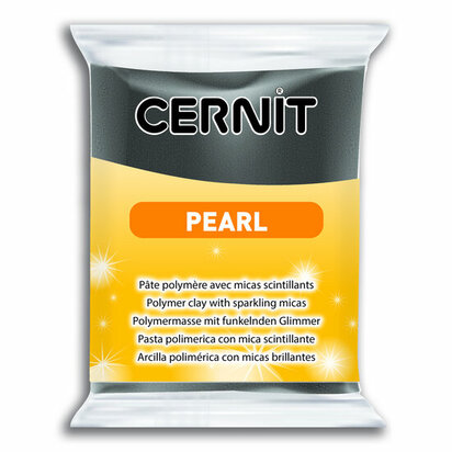 Cernit Pearl Black 100 &ndash; 56 g &ndash; ovenhardende polymeerklei