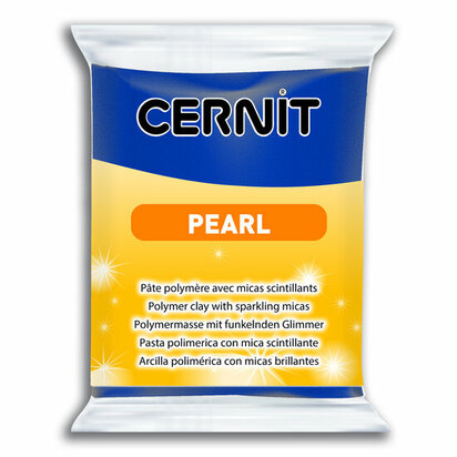 Cernit Pearl Blue 200 &ndash; 56 g &ndash; ovenhardende polymeerklei