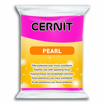 Cernit Pearl Magenta 460 &ndash; 56 g &ndash; ovenhardende polymeerklei