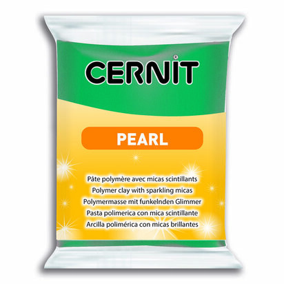 Cernit Pearl Green 600 &ndash; 56 g &ndash; ovenhardende polymeerklei