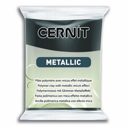 Cernit Metallic Haematite 169 &ndash; 56 g &ndash; ovenhardende polymeerklei