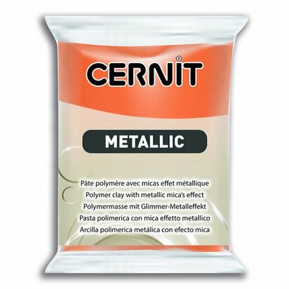 Cernit Metallic Rust 775 &ndash; 56 g &ndash; ovenhardende polymeerklei