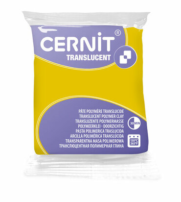 Cernit Translucent Corn 719 &ndash; 56 g &ndash; ovenhardende polymeerklei