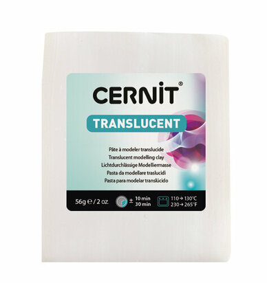 Cernit Translucent 005 005 &ndash; 250 g &ndash; ovenhardende polymeerklei