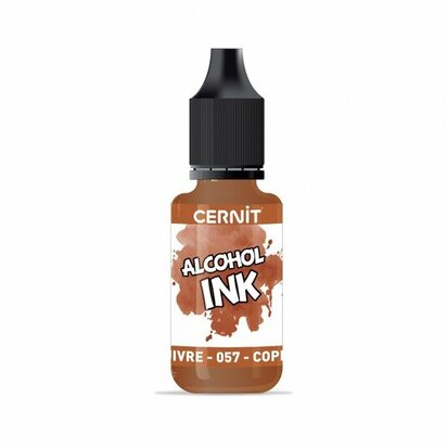 Cernit Alcohol Ink Copper 057 &ndash; alcoholinkt 20 ml