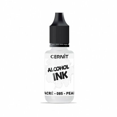 Cernit Alcohol Ink Pearl White 085 &ndash; alcoholinkt 20 ml