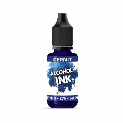 Cernit Alcohol Ink Sapphire 275 &ndash; alcoholinkt 20 ml