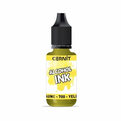 Cernit Alcohol Ink Yellow 700 &ndash; alcoholinkt 20 ml