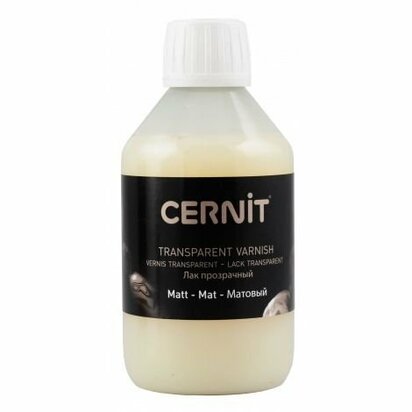 Cernit Vernis Mat 250 ml &ndash; transparante lak