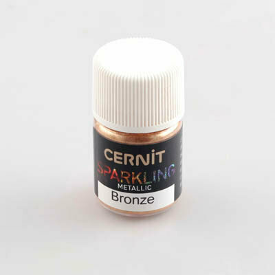 Cernit Sparkling Metallic Bronze 3 g &ndash; effectpoeder