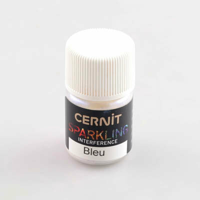 Cernit Sparkling Interference Blue 5 g &ndash; effectpoeder