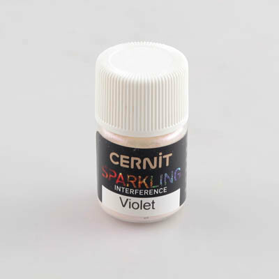 Cernit Sparkling Interference Violet 5 g &ndash; effectpoeder
