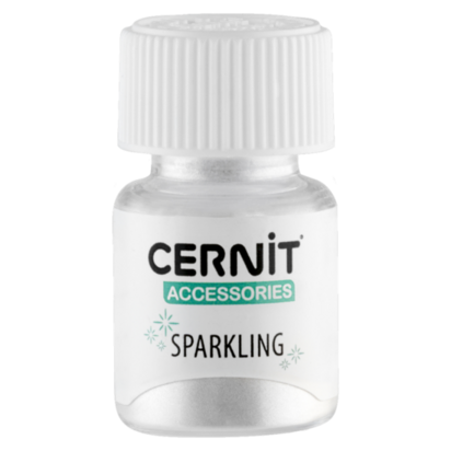 Cernit Sparkling Diamond Silver 5 g &ndash; effectpoeder