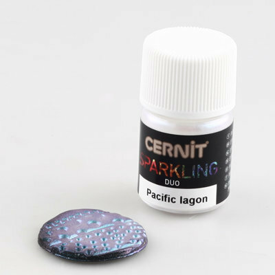Cernit Sparkling Duo Pacific Lagoon 2 g &ndash; effectpoeder