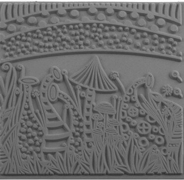 Cernit Texture Mat Nature met natuurlijke vormen