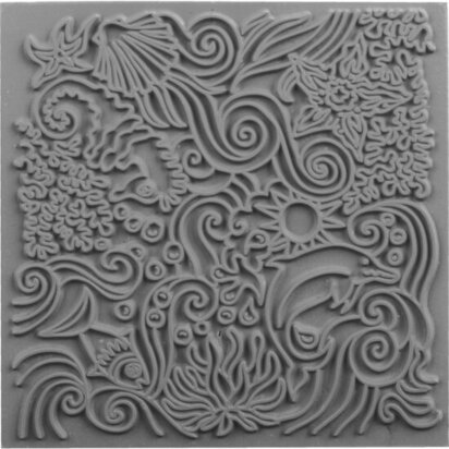 Cernit Texture Mat Under the Sea met zeedieren en onderwaterdetails