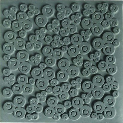 Cernit Texture Mat Contemporary Clovers met moderne klavervormen