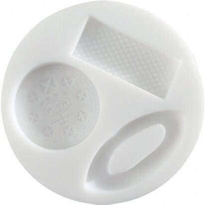 Cernit siliconenmal Wafer Biscuit met wafelkoekjes