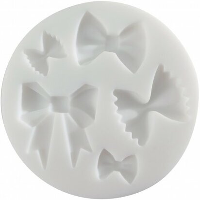 Cernit siliconenmal Bows met strikken