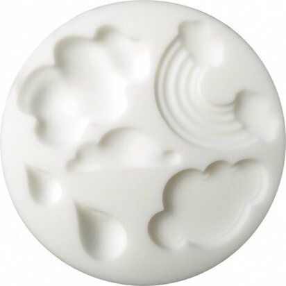Cernit siliconenmal Clouds met wolken