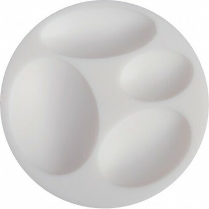 Cernit siliconenmal Ovals met ovale vormen