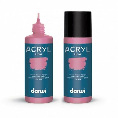 Darwi Acryl Opak Sorbet 80 ml matte dekkende acrylverf