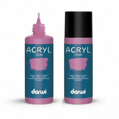 Darwi Acryl Opak Parma 80 ml matte dekkende acrylverf