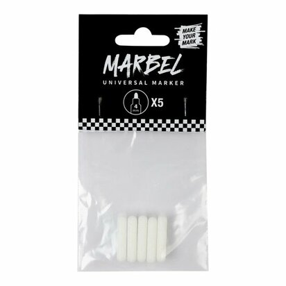 Darwi MARBEL replacement nibs 4 mm pack of 5