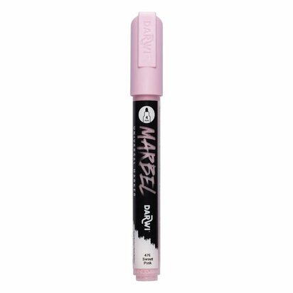 Darwi MARBEL Marker Candy Pink 4 mm, opaque acrylic marker with round tip