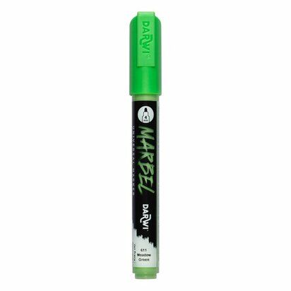 Darwi MARBEL Marker Grass Green 4 mm, opaque acrylic marker with round tip
