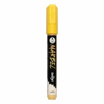 Darwi MARBEL Marker Popcorn 4 mm, opaque acrylic marker with round tip