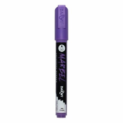 Darwi MARBEL Marker Violet 4 mm, opaque acrylic marker with round tip