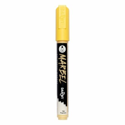 Darwi MARBEL Marker Popcorn 6 mm, opaque acrylic marker with chisel tip