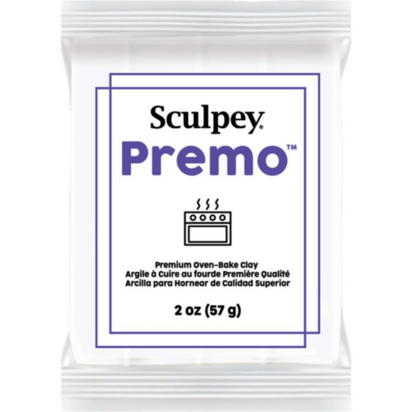 Sculpey Premo White 57 g &ndash; productfoto