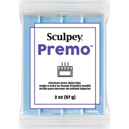 Sculpey Premo Pale Blue 57 g &ndash; productfoto