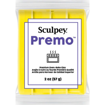 Sculpey Premo Zinc Yellow Hue 57 g &ndash; productfoto