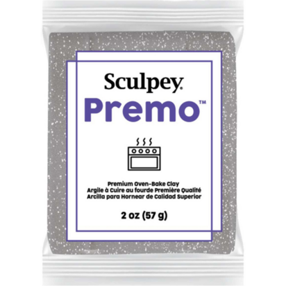Sculpey Premo White Gold Glitter 57 g &ndash; productfoto