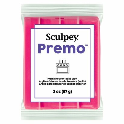 Sculpey Premo Fluorescent Pink 57 g &ndash; productfoto